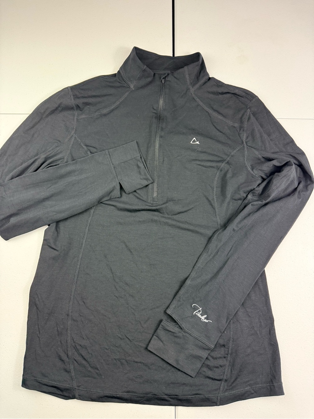 Paradox women’s Black Half-Zip long sleeve shirt